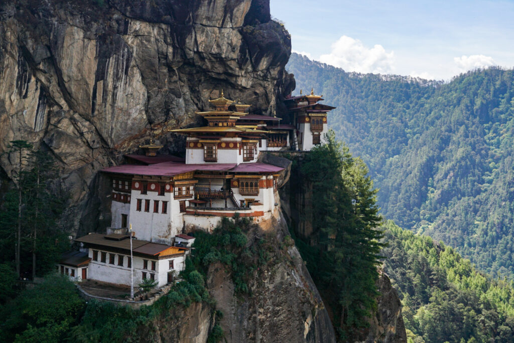 The Tiger's next monastery in Bhutan